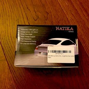 NEW Backup camera-Natika premium  -new in box !